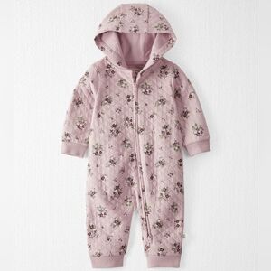 Carter's Pink Floral Quilted One Piece